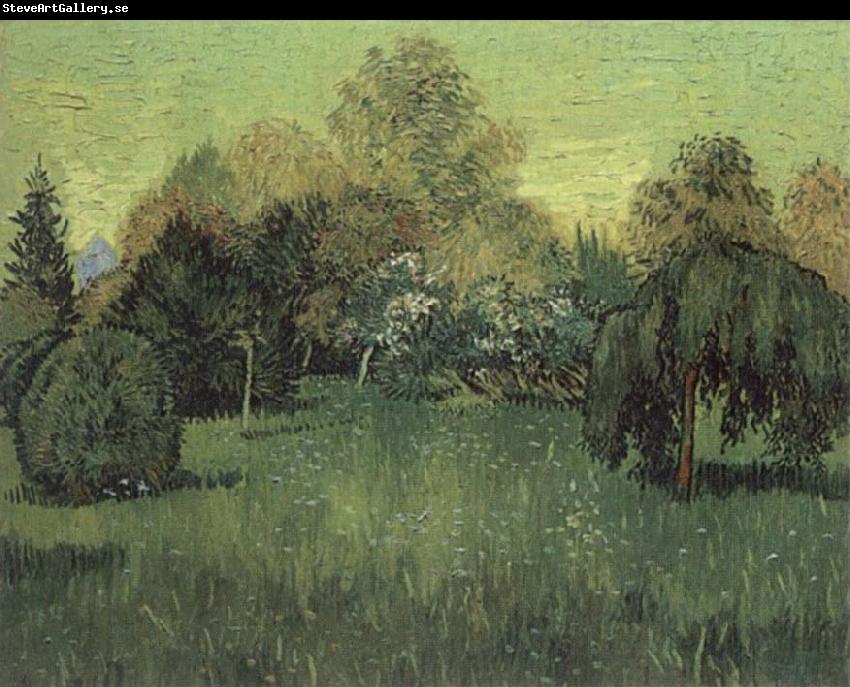 Vincent Van Gogh The Poet-s Garden